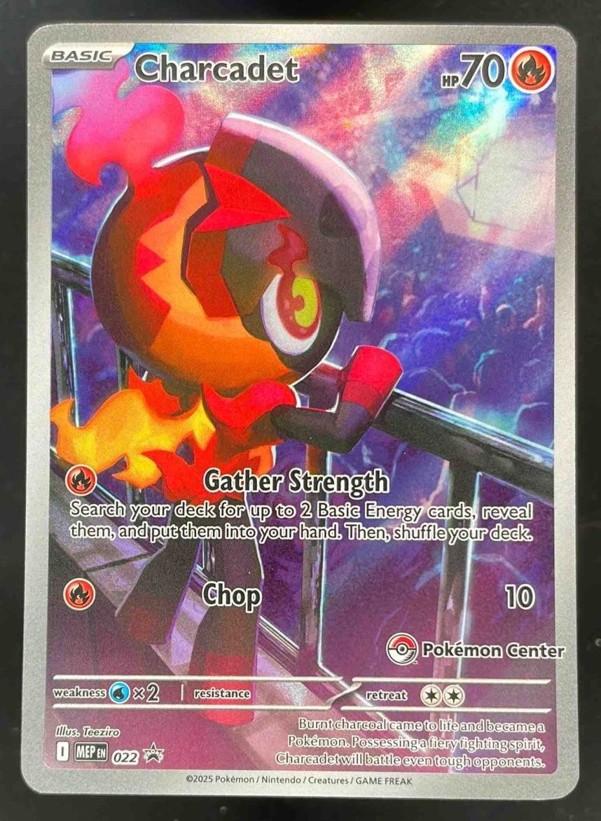 2025 Pokemon MEP Black Star Promos Promos #022 Charcadet Pokemon Center