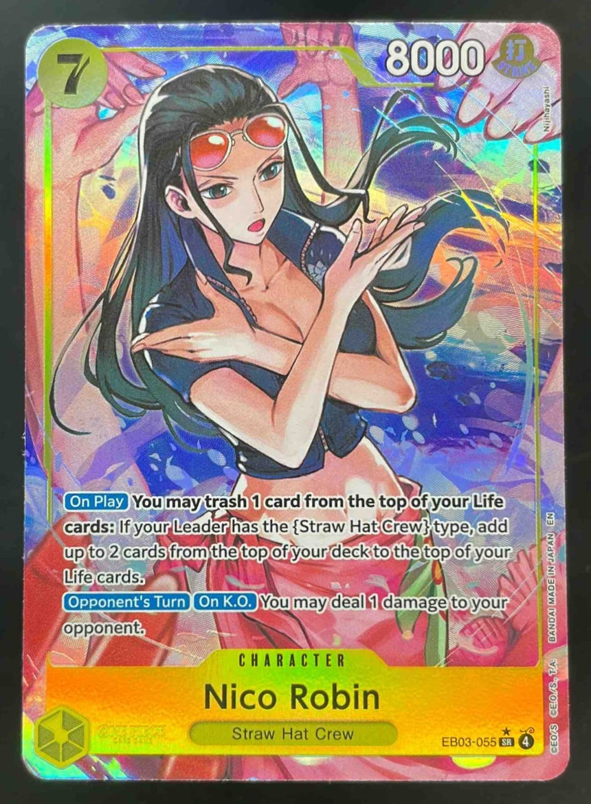 2026 One Piece Heroines Edition Special Card #EB03-055 Nico Robin