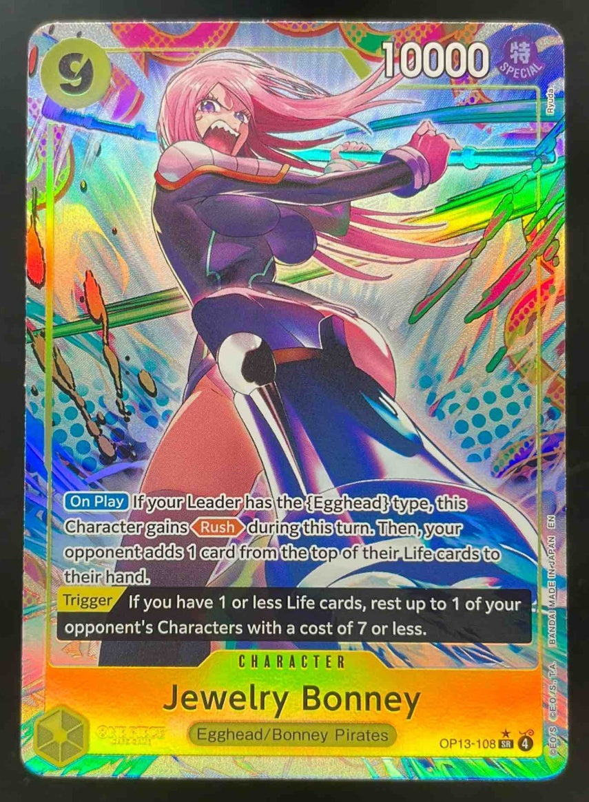 Jewelry Bonney 108 Alternate Art - Carrying On His Will OP13 One Piece