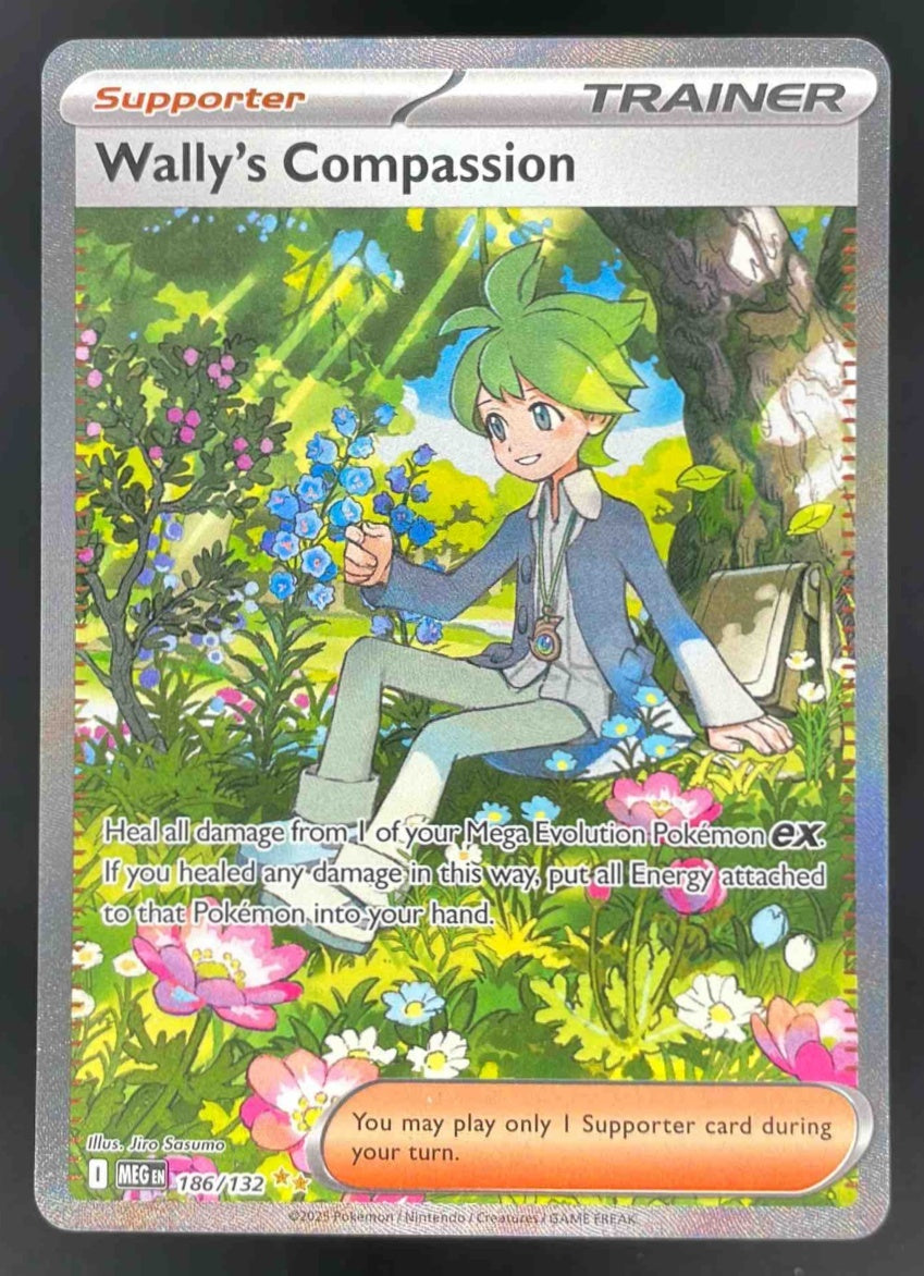 2025 Pokemon Mega Evolution #186/132 Wallys Compassion Special Illustration Rare