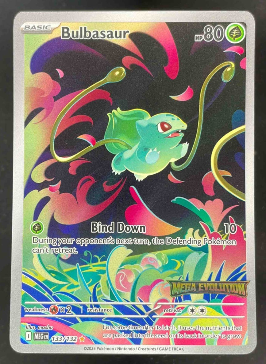 2025 Pokemon Mega Evolution Promos #133/132 Bulbasaur