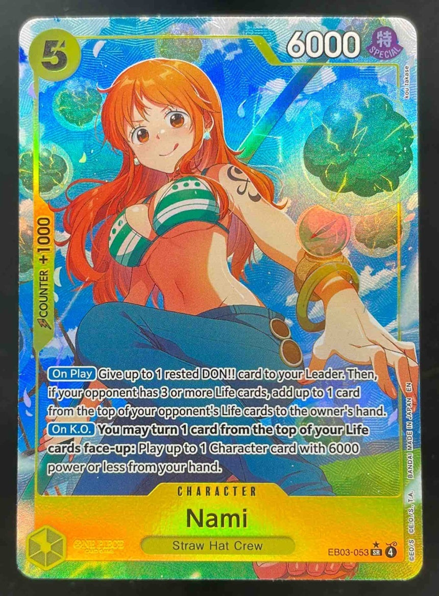 2026 One Piece Heroines Edition Special Card #EB03-053 Nami