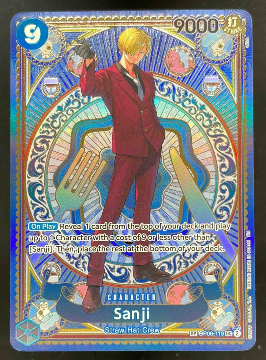 One Piece OP11 EN #119 Sanji Special Alternate Art