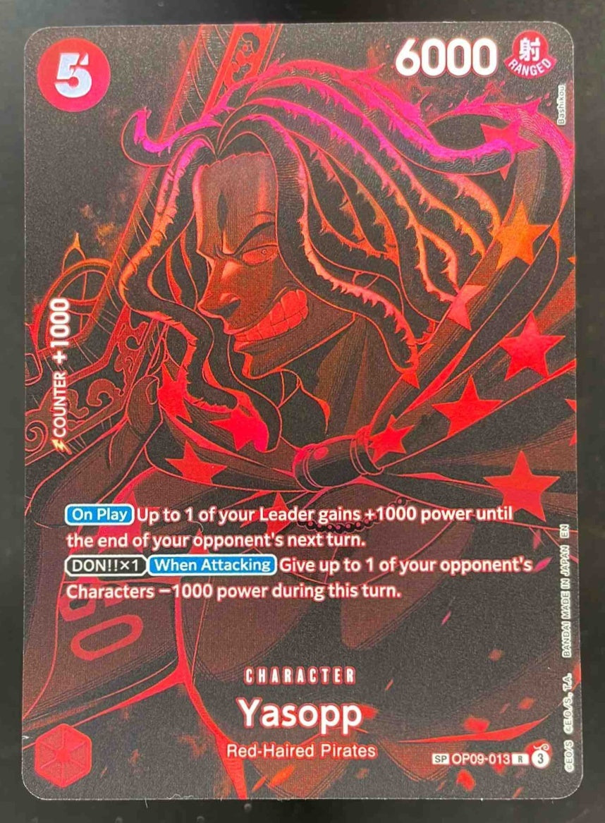 2025 One Piece Legacy of the Master Special Alternate Art #OP09-013 Yasopp