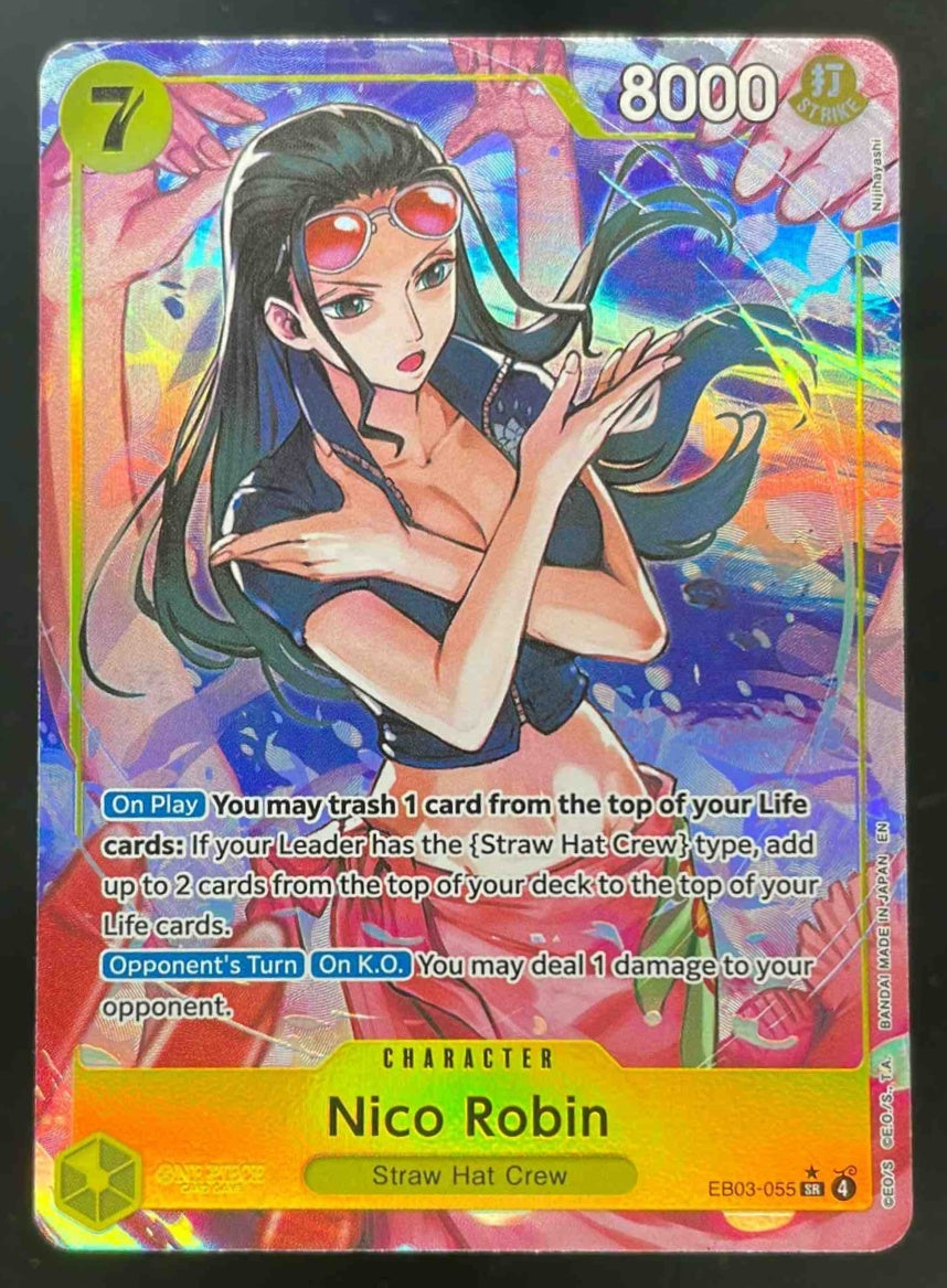 2026 One Piece Heroines Edition Special Card #EB03-055 Nico Robin