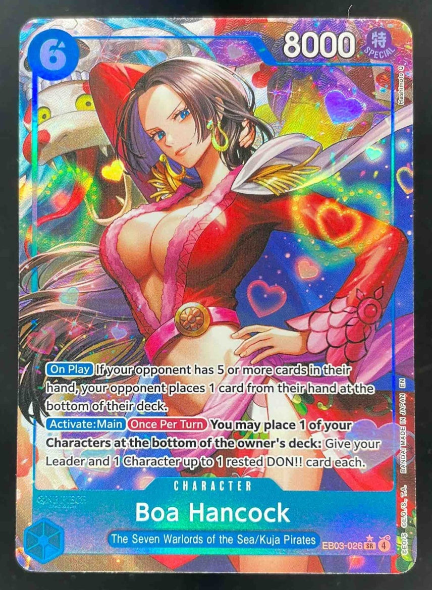 2026 One Piece Heroines Edition Special Card #EB03-026 Boa Hancock