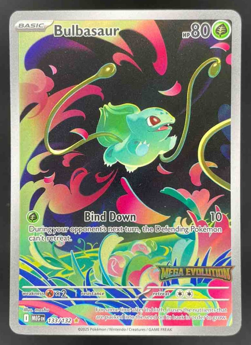 2025 Pokemon Mega Evolution Promos #133/132 Bulbasaur