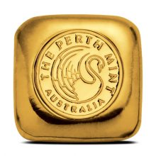 1 oz Perth Mint Cast Gold Bar (New)