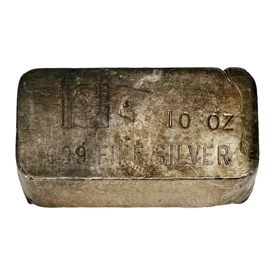 10 oz Rosario Resources Corporation Vintage Silver Bar