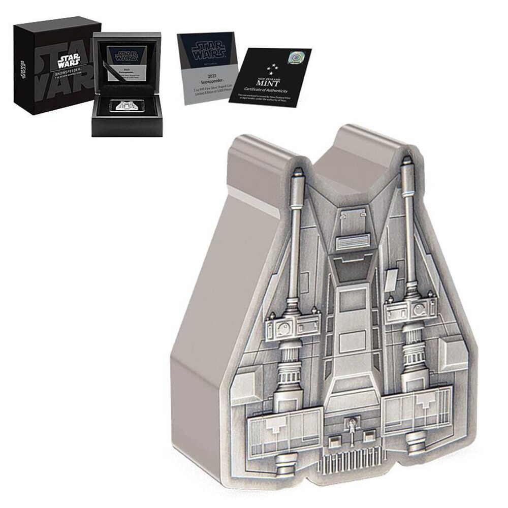 2023 Niue 1 oz Star Wars Snowspeeder Silver Coin