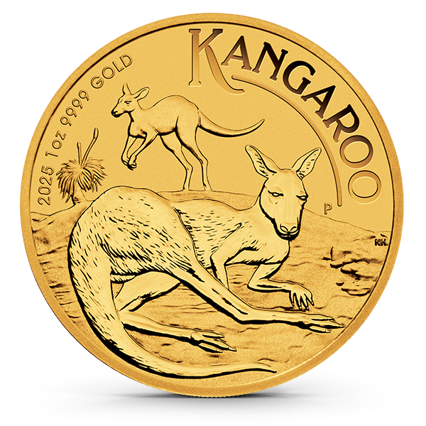 2025 Australian 1 Oz Gold Kangaroo (BU)