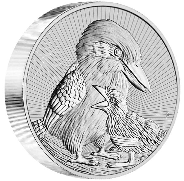 2020 Australia 10 oz Piedfort 'Next Generation Series' Silver Kookaburra (BU)