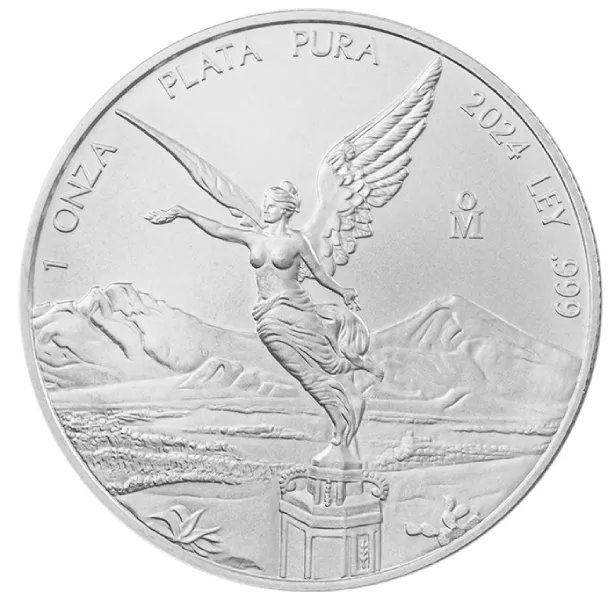 2024 1 Oz Mexican Silver Libertad Coin (BU)