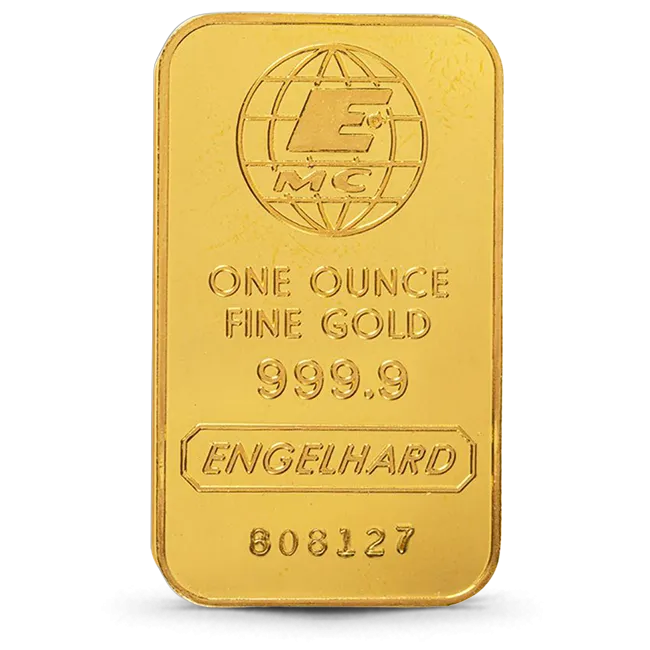 1 Oz Engelhard Gold Bar
