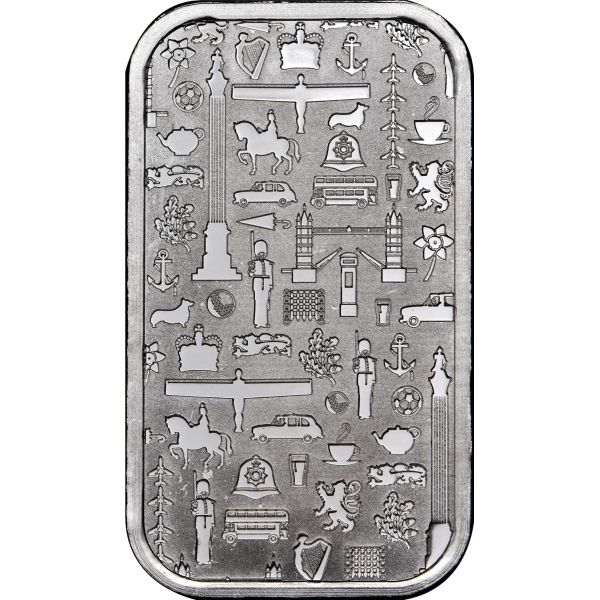 1 Oz JBR Silver Bar (New)