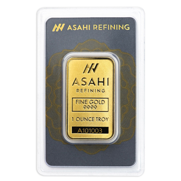 Asahi 1 oz Gold Bar (In Assay)