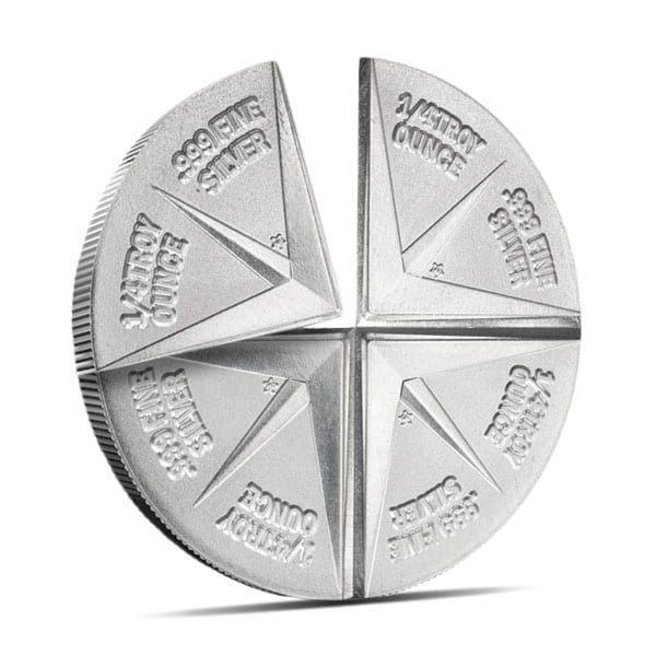1 oz Goldpanner Silver Divisible Round (New)