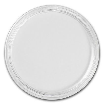 Air Tite Plastic Capsule 63 mm - 5 Oz Silver Coins