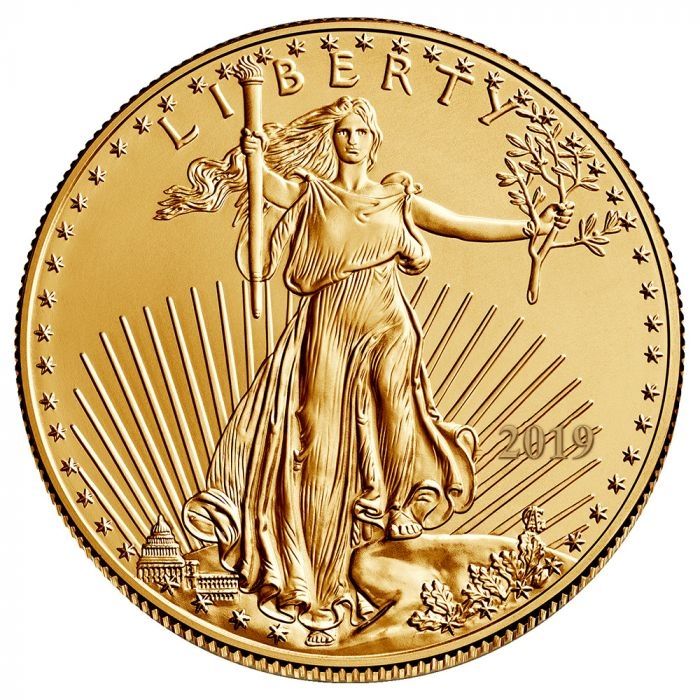 2019 1/4 Oz American Gold Eagle (BU)