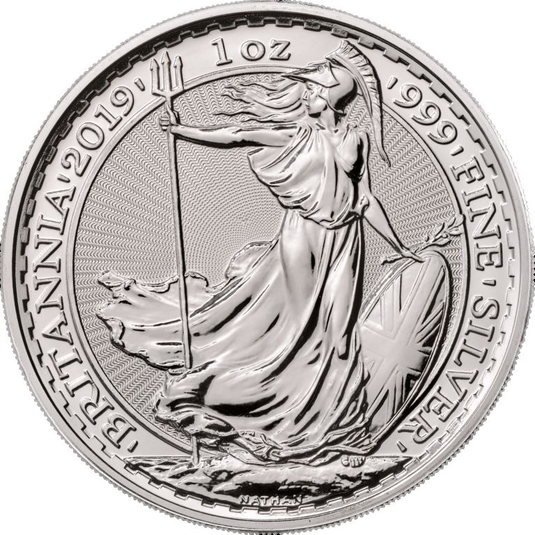 2019 Great Britain 1 Oz Silver Britannia (BU)