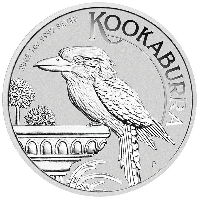2022 Australia 1 Oz Silver Kookaburra (BU)