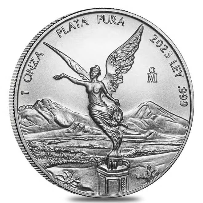2023 1 Oz Mexican Silver Libertad Coin (BU)