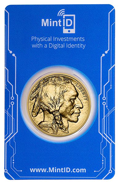 2023 1 Oz American Gold Buffalo Coin (MintID, AES-128 Encrypted)