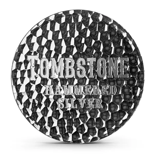 Scottsdale Mint | 1 oz "Tombstone" Hammered Silver Round (New)