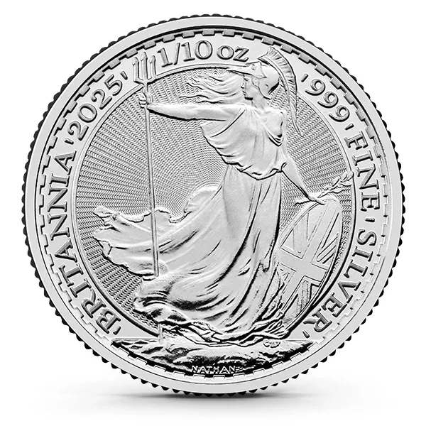 2025 Great Britain 1/10 Oz Silver Britannia (BU)