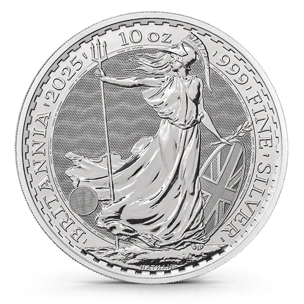 2025 Great Britain 10 Oz Silver Britannia (BU)