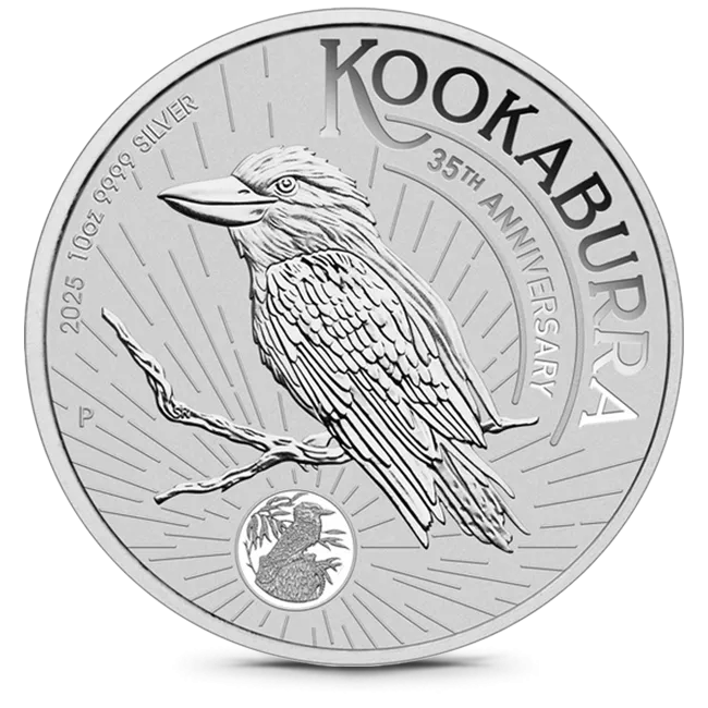 2025 Australian 10 Oz Silver Kookaburra (BU)