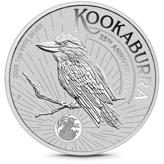 2025 Australian 1 Oz Silver Kookaburra (BU)