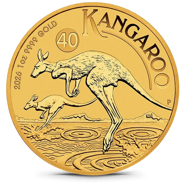 2026 Australian 1 Oz Gold Kangaroo (BU)