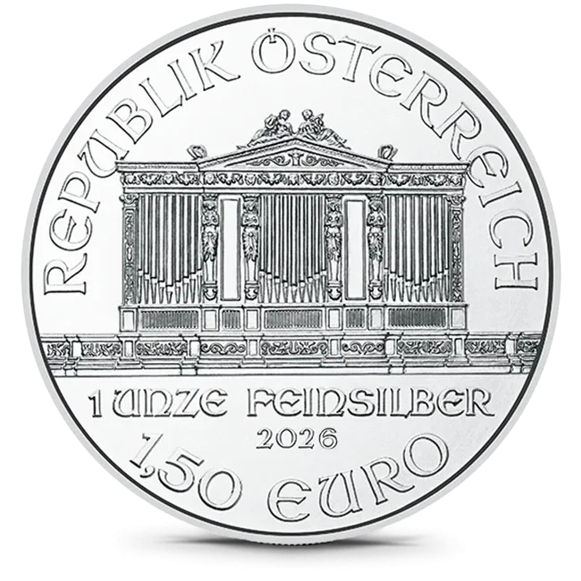 2026 Austria 1 Oz Silver Philharmonic (BU)