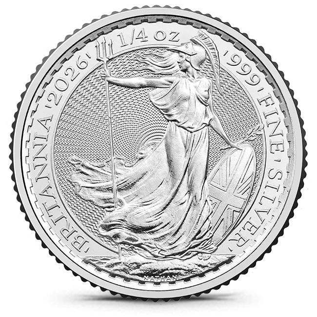 2026 Great Britain 1/4 Oz Silver Britannia (BU)