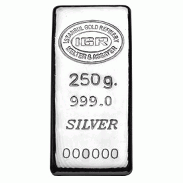 IGR 250 Gram Silver Bar (New)