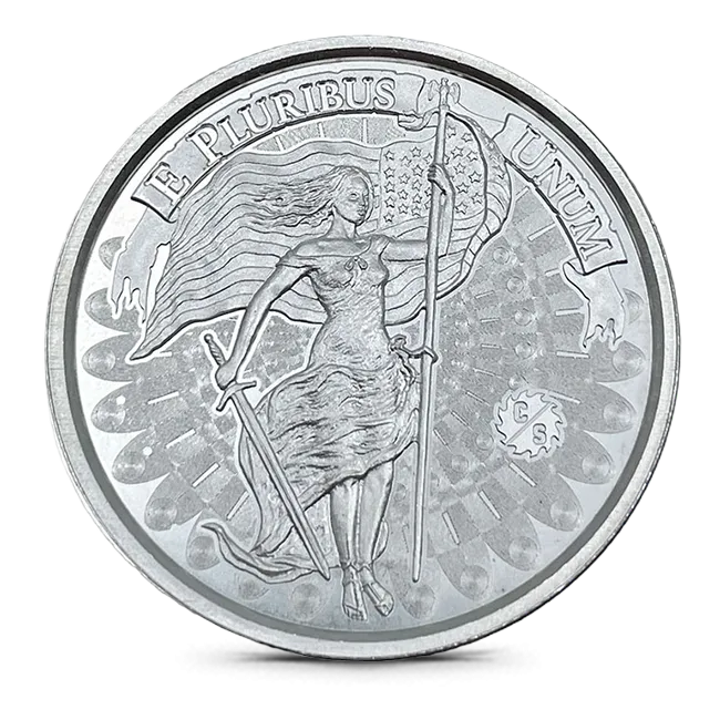 2 Oz Silver Round | Unity & Liberty (New)