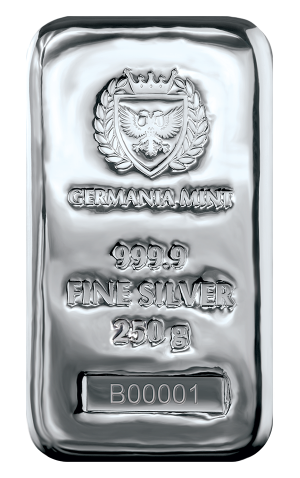 Germania Mint 250 Gram Silver Bar (New)