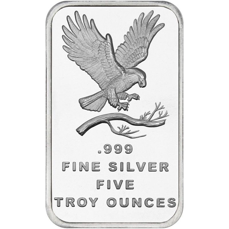 SilverTowne Eagle | 5 Oz Silver Bar