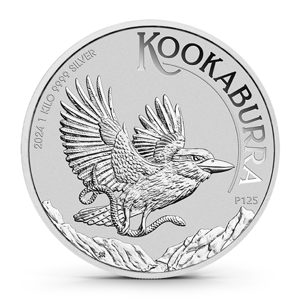 2024 Australia 1 Kilo Silver Kookaburra BU