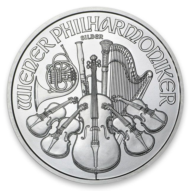 Austrian 1 Oz Silver Philharmonic (Random Year)