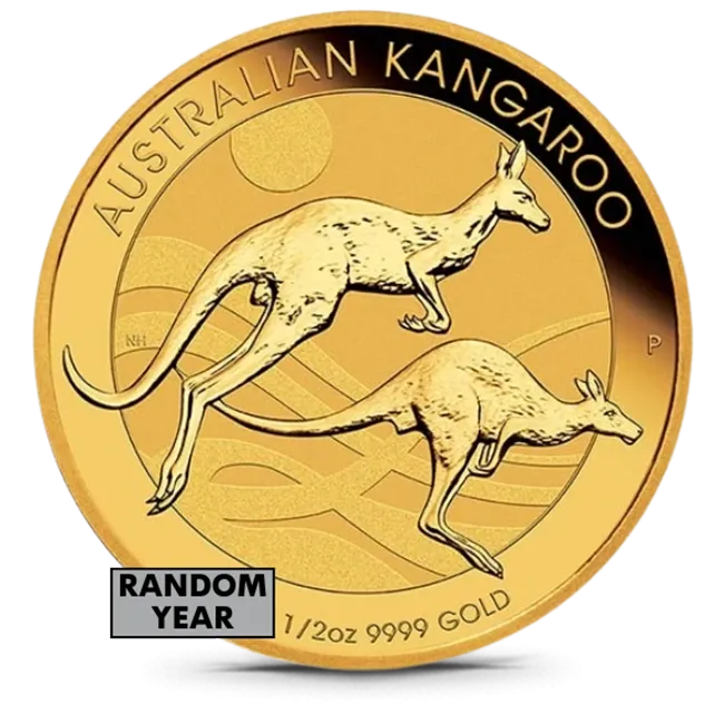 Australia 1/2 Oz Gold Kangaroo (Dates of Our Choice)