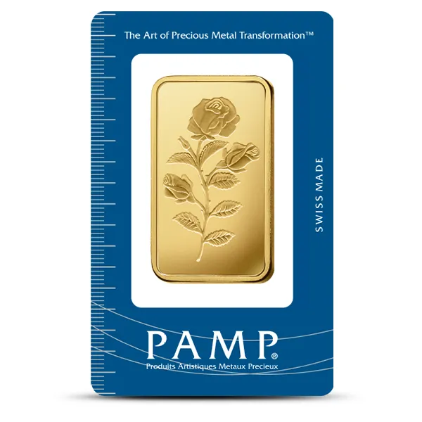 100 Gram PAMP Suisse Rosa Gold Bar (In Assay)