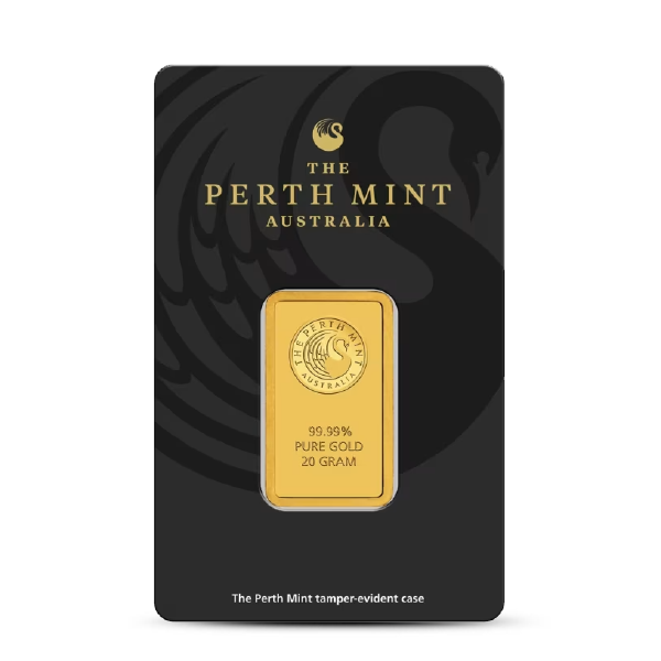 20 Gram Perth Mint Gold Bar (In Assay)
