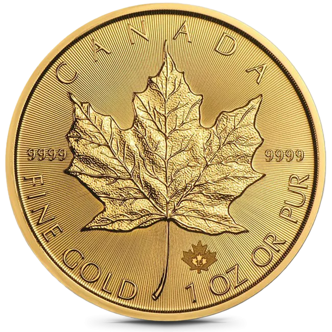 Canada 1 Oz Gold Maple Leaf (Random Year)