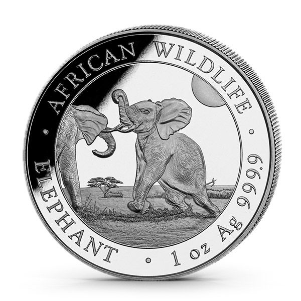 2024 Somalia 1 Oz Silver Elephant (BU)