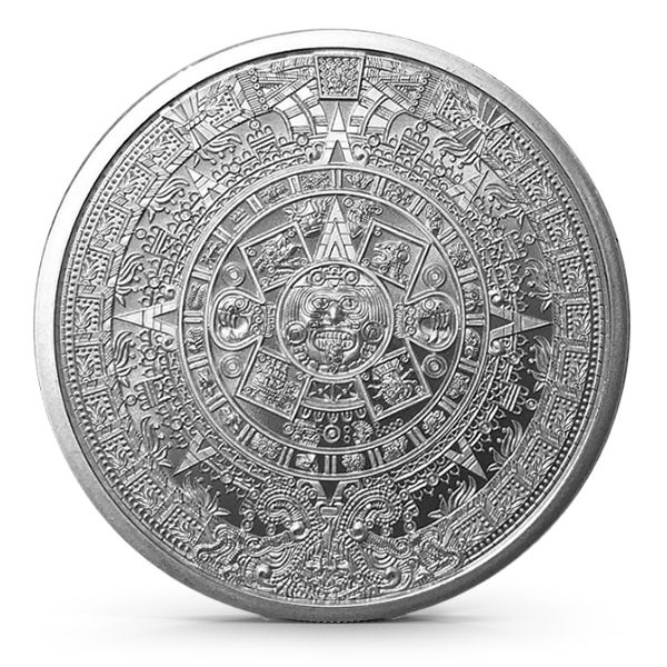 1 oz Silver Round | Aztec Calendar (BU)