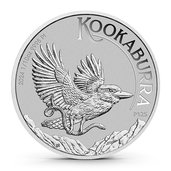 2024 Australia 1/10 Oz Platinum Kookaburra (BU)