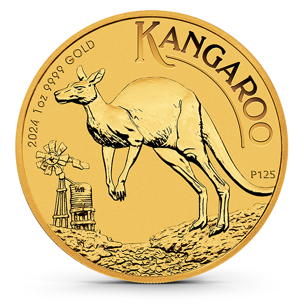 2024 Australian 1 Oz Gold Kangaroo (BU)