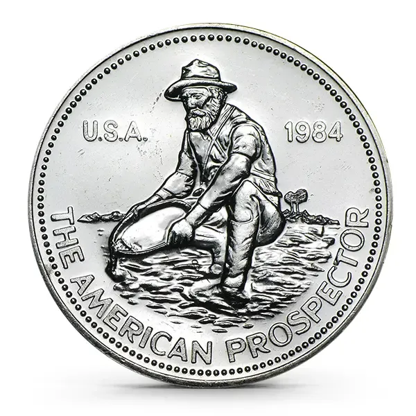 Engelhard 1 Oz Silver Prospector Rounds